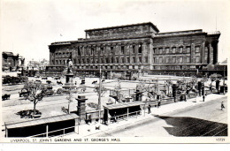 ANGLETERRE - LIVERPOOL - St Johns Gardens And St Georges's Hall - Liverpool