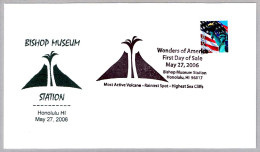 WONDERS OF AMERICA - MOST ACTIVE VOLCANO - VOLCAN. Honolulu HI 2006 - Vulcani