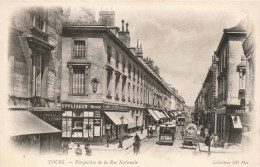 FRANCE - Tours - Perspective De La Rue Nationale - Carte Postale Ancienne - Tours