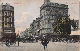 BELGIQUE - Bruxelles - Boulevard Du Nord - Colorisé - Animé - Carte Postale Ancienne - Piazze