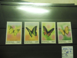 Papillon - Vlinder - Butterfly Mnh Neuf **1029/1032 Burundi - Ongebruikt