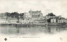 FRANCE - Amboise -  Rive Droite De La Loire - Carte Postale Ancienne - Amboise