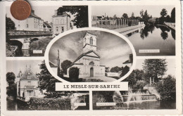 72 - Très Belle Carte Postale Semi Moderne  De   LE MESLE SUR SARTHE  Multi Vues - Other & Unclassified