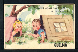 24 GUELMA - VIENS SOUS MA TENTE ET TU VERRAS... GUELMA - CARTE A SYSTEME - Andere & Zonder Classificatie