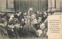 Ste Anne D'auray * Les Inventaires Le 14 Mars 1906 * M GOURAUD évêque Du Diocèse De Vannes Donne Sa Bénédiction - Sainte Anne D'Auray