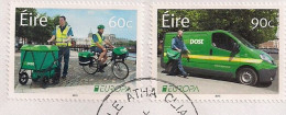 2013 Irland Eire  Mi. 2051-2 Used Briefstück   Europa: Postfahrzeuge. - 2013