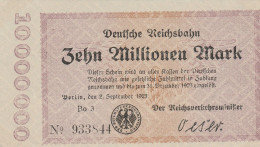 GERMANY 10000000M 1923 P-106 UNC - 10 Miljoen Mark