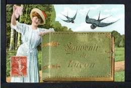 85 LUCON - SOUVENIR DE LUCON - CARTE A SYSTEME - Lucon