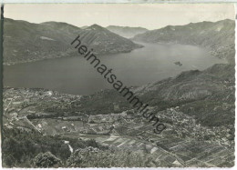 Blick Vom Monte Bre Auf Ascona Und Losone - Foto-Ansichtskarte - Verlag W. Steck Locarno - Ascona