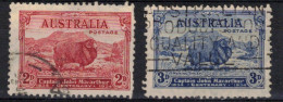 AUSTRALIE    1934  N° 97,98    Oblitérés - Gebraucht
