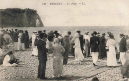 FRANCE - Etretat - La Plage - LL - Animé - Carte Postale Ancienne - Etretat