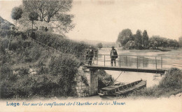 BELGIQUE - Liége - Vue Sur Le Confluent De L'Ourthe Et De La Meuse - Carte Postale Ancienne - Liege