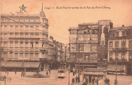 BELGIQUE - Liége - Rond Point Et Entrée De La Rue Du Pont D'Avroy - Animé - Carte Postale Ancienne - Liege