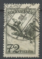 Hongrie - Hungary - Ungarn Poste Aérienne 1927-30 Y&T N°PA19 - Michel N°F437 (o) - 72fi Mercure Sur Le Turul - Oblitérés