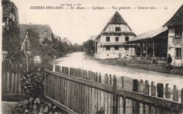 MILITARIA - En Alsace - Eglingen - Vue Générale - LL.  - Carte Postale Ancienne - Weltkrieg 1914-18
