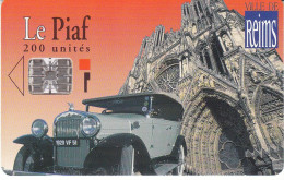 PIAF De REIMS  200 Unites Date 06.1998      2000ex - PIAF Parking Cards