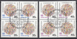 N° 408 Et N° 409 En Bloc De 4 - O - ( E 1175 ) - Used Stamps