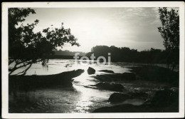 REAL PHOTO POSTCARD SUNSET GUINEA GUINE BISSAU AFRICA AFRIQUE - Guinea Bissau