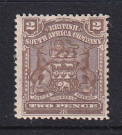 Rhodesia - BSAC: 1898-1908   Arms    SG79     2d    MH    - Autres & Non Classés