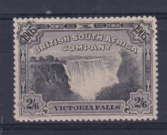 Rhodesia - BSAC: 1905   Victoria Falls    SG98     2/6d   [Perf: 14]      MH    - Autres & Non Classés