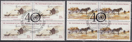 N° 438 Et N° 439 En Bloc De 4 - O - ( E 612 ) - Used Stamps