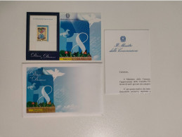 2006 Francobollo Diciottenni Foglietto Blu Cartoncino Italia Gentiloni 18 Anni - Full Sheets
