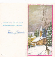 WINTER,TELEGRAM, TELEGRAPH, 1971, ROMANIA,cod.09/71. L.T.L. X 3a. - Télégraphes