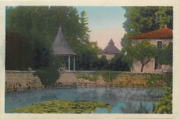 - Charente Maritime -ref-J338- Matha - Chateau Du Bardon - Un Coin Du Vivier - Châteaux - Carte Colorisée - - Matha