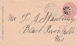 Etats Unis Joli Entier Postal  Painesville - ...-1900