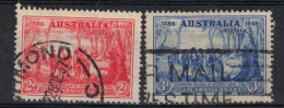 AUSTRALIE  1937   N° 123,124   Oblitéré - Gebraucht