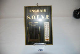 C234 Ancienne Plaque Publicitaire - Ciply Les Mons - Engrais S.O.F.V.E - Autres & Non Classés