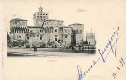 Iltalie - Cento - La Rocca - Animé - Daté De 1899 - Carte Postale Ancienne - Ferrara