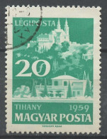 Hongrie - Hungary - Ungarn Poste Aérienne 1959 Y&T N°PA224 - Michel N°F1614 (o) - 20fi Tihany - Oblitérés