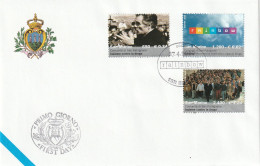 E 677) San Marino 2000 Mi# 1890-1892: 5 Jahre Internat. Anti-Drogen-Vereinigung 'rainbow' - Droga