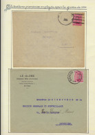 Lot Met NOODSTEMPELS Op 2 Albumbladen Met Enkele ZELDZAME Excemplaren ; Details En Staat Zie 2 Scans ! LOT 203 - Fortuna (1919)