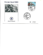 Germany -  Official First Day Cover 1983 - For Sport 12.041983 -  Men's Gymnastics - 1981-1990