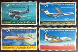 Kenya Uganda Tanzania 1967 East African Airways MNH - Kenya, Oeganda & Tanzania