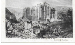 Dixmont - Ruines Du Prieuré De L'Enfourchure En 1826 [dessin] - Dixmont