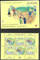 Bosna Bosnia Bosnien Serbia Serba 2006 Europa Cept Michel MH 9 (366-67Do/Du) Carnet Booklet ** MNH Neuf Postfrisch - 2006