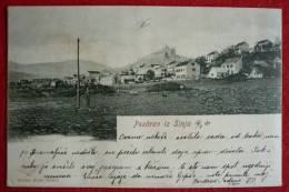 CROATIA - HRVATSKA, SINJ - POZDRAV IZ SINJA 1900 - Kroatien