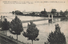Tours * St Cyr * Les Crues De La Loire , 15 21 22 Octobre 1907 * L'ile Simon Inondée - Tours