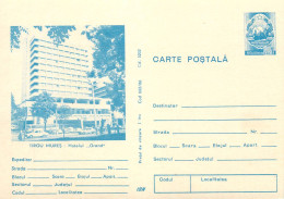 Romania Intreg Postal Targu Mures Hotel Grand - Brieven En Documenten