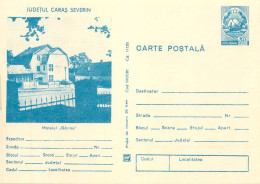 Romania Intreg Postal Caras Severin Motel Garana - Briefe U. Dokumente
