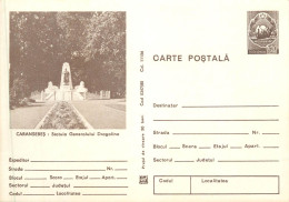 Romania Intreg Postal Caransebes Statuia Generalului Dragalina - Brieven En Documenten