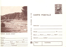 Romania Intreg Postal Toplita Strand Brad - Briefe U. Dokumente