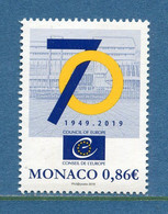 Monaco - YT N° 3187 ** - Neuf Sans Charnière - 2019 - Nuevos