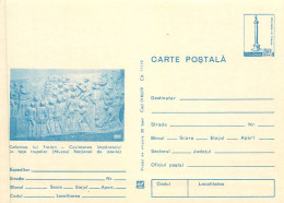 Romania Intreg Postal Fresca Columna Lui Traian Muzeul National De Istorie - Lettres & Documents