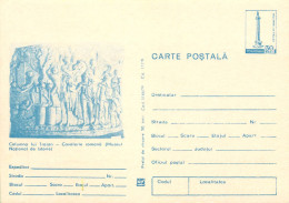 Romania Intreg Postal Fresca Columna Lui Traian Muzeul National De Istorie - Brieven En Documenten