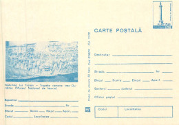 Romania Intreg Postal Fresca Columna Lui Traian Muzeul National De Istorie - Lettres & Documents