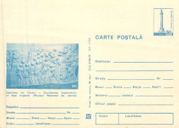 Romania Intreg Postal Fresca Columna Lui Traian Muzeul National De Istorie - Storia Postale